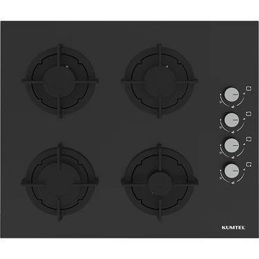 Kumtel Plus Siyah Cam Ankastre Ocak Ko-40