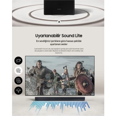 Samsung 220W Güçlü 4.1 Kanal Ev Sinema Sistemi Bluetooth Özelliği ile Modern