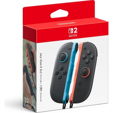 Nintendo Switch 2 Joy-Con Mavi Kırmızı Standart (Ithalatçı Fiyatı