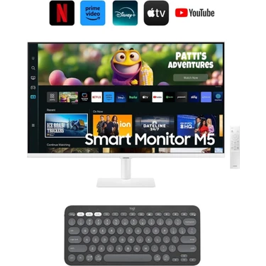 Samsung Akıllı Tv-Monitör 32'' 80 Ekran Wi-Fi ,tizen-Apple Android Kablosuzbağlantı, Onerous Askı