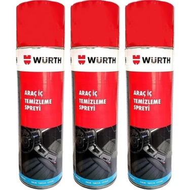 Würth Araç Içi Temizleme Spreyi 500 ml x
