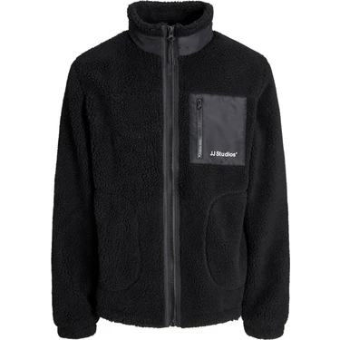 Jack & Jones Teddy Peluş Siyah Erkek Ceket