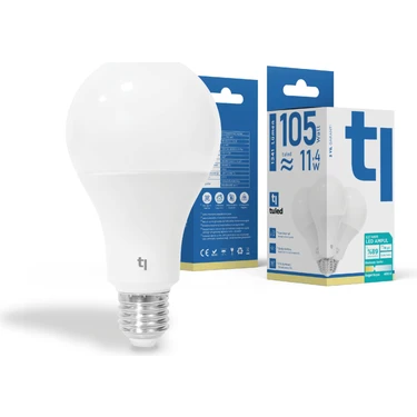 Tuled Redeem A80S E27 LED Ampul, Titreşimsiz, Göz Konforu, 1341 Lümen, Doğal Beyaz, 4000