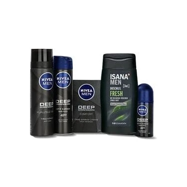 Nivea Men Erkek Cilt Bakım Seti Paslanmaz Çelik Özellikli Uzun Ömürlü Kullanım