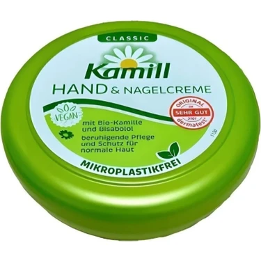 Kamill Vegan El Kremi Classic 150 ml Papatya Özlü Yoğun Nemlendirme ve