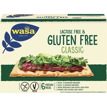Wasa Glutensiz Gevrek Ekmek / Crispbread Gluten
