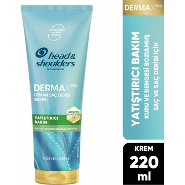 Head&Shoulders DermaXPRO Yatıştırıcı Saç ve Saç Derisi Bakım Kremi Aloe Vera Özü ve Seramid ile