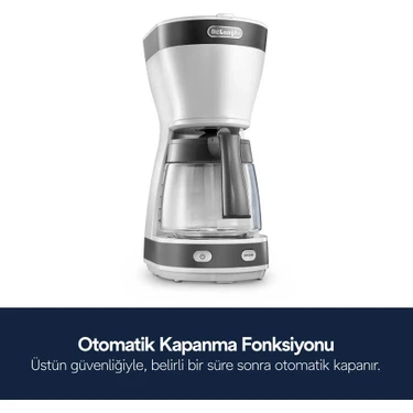 DeLonghi Icm 16210.WS Filtre Kahve Makinesi Fiyatı