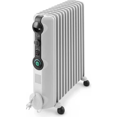 DeLonghi Radia S Comf 2500W 12 Dilim Beyaz Yağlı Radyatör Güvenli Isıtma
