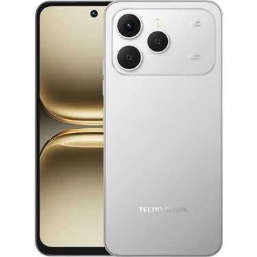 Tecno Spark 40 256 GB 8 GB Ram (Tecno Türkiye Garantili) Titanyum