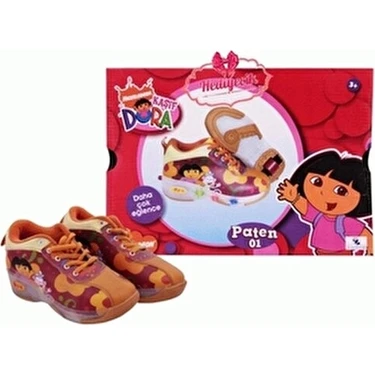 Vardem Dora Tek Teker Işıklı Paten Ayakkabı 32 Numara Turuncu