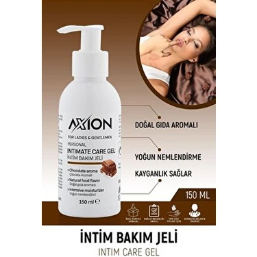 Axion Kayganlaştırıcı Çikolata Aromalı İntim Bakım Jeli 150 ml Yoğun Nemlendirme