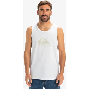 Quiksilver Ev Comp Logo Tank Erkek Beyaz