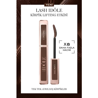 Lancome Lash Idôle Lifting Etkili Hacim Veren Maskara 02 Kahverengi