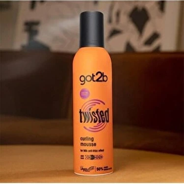 Got2B 250 ml Twisted Bukle Belirginleştirici Köpük Vegan İçerik ile Derinlemesine