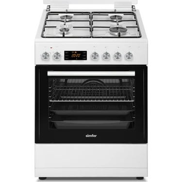 Simfer T1223 G Enerji Sınıfı 60 lt 4 Gözü Gazlı Tamboy