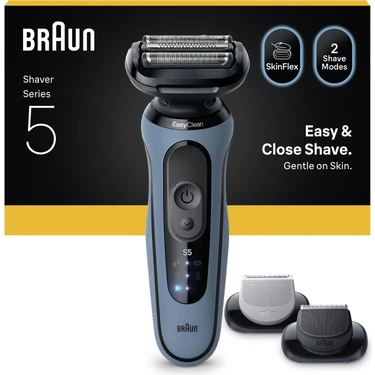 Braun Series 5 Elektrikli Tıraş Makinesi, Islak ve Kuru, Hassas Düzeltici, Vücut,