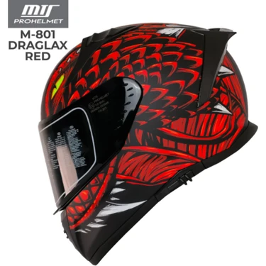 Mts M-801 Draglax Red Kapalı Motosiklet