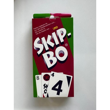 UNO SKIP BO OYUN KARTI