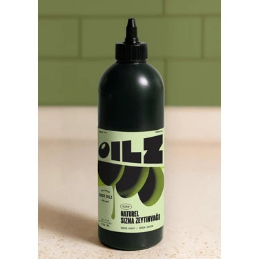 Oilz Sıkılabilir Şişe Naturel Sızma Zeytinyağı 750 ml – Soğuk Sıkım, Erken