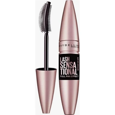 Maybelline New York Lash Sensational Yelpaze Etkili Intense Black Maskara - Ekstra