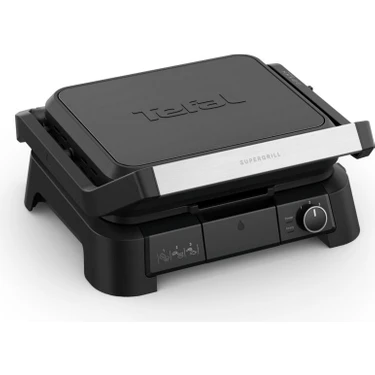 Tefal SuperGrill 3in1 6 Dilim Kapasiteli 2000 Watt Barbekü Izgara ve Tost Makinesi -