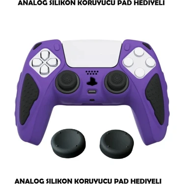 Ps5 Dualsense Koruyucu Silikon Kılıf + Analog Silikon