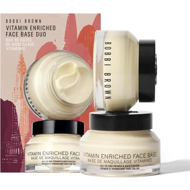 パック・フェイスマスク BOBBI BROWN VITAMIN ENRICHED FACE BASE Bobbi Brown Vitamin Enriched Face Base İkili Set (50 ml x2) Fiyatı