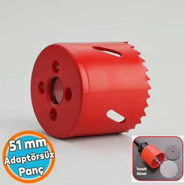 Metal Panç Ø 51 mm Delik Açma Alçıpan Ahşap Pvc Delme Fiyatı