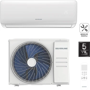 Silverline Quattro AC16009 Duvar Tipi İnverter Klima Seti 9.000 Btu (Bedelsiz