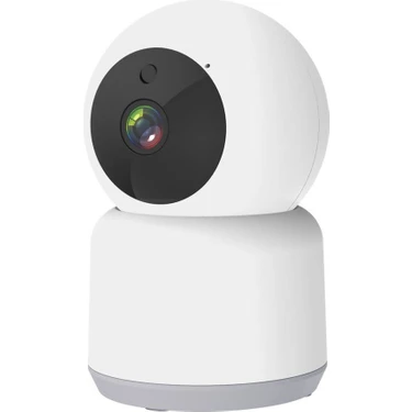 CATA Gece Görüşlü Full HD 1080p Akıllı WiFi Kamera Beyaz Renk İç Mekan Kullanımı