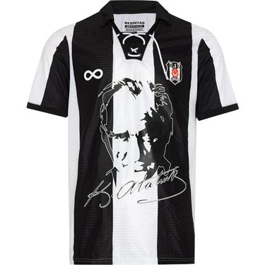 Beşiktaş Atatürk Polo Yaka Çubuklu Forma
