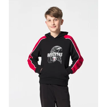 Beşiktaş Çocuk Kapüşonlu Sweatshırt