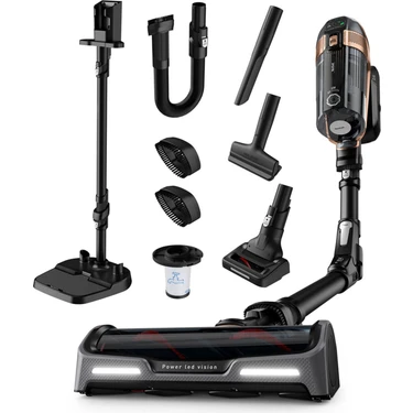 TEFAL X-FORCE 15.60 ANIMAL TY99F1 Dikey Şarjlı Süpürge 32.4 V Turbo Başlık Ve Hepa Filtre