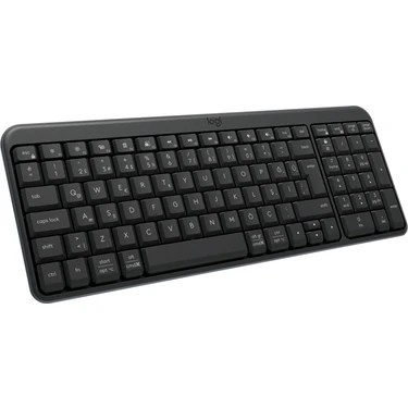 Logitech K250 Kablosuz Türkçe Klavye - Bluetooth Bağlantılı Kompakt Tasarım ile Ev Ofis