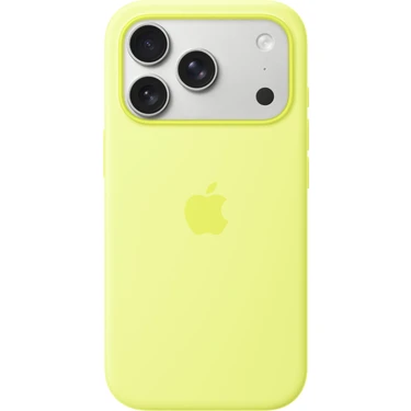 Magsafe Özellikli iPhone 17 Pro Silikon Kılıf - Neon