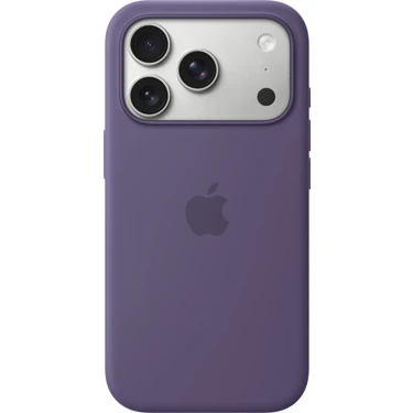 iPhone 17 Pro Silikon Kılıf (Magsafe Özellikli) - Mor
