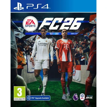 EA SPORTS FC 26 PS4 Oyun - Türkçe Süper Lig - Orijinal Lisanslı CD - Tek Oyuncu Desteği -