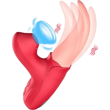 Areketli Şarjlı Dil Göğüs Emicili Şarjlı Kaliteli 8 Ayrı Modlu Gspot