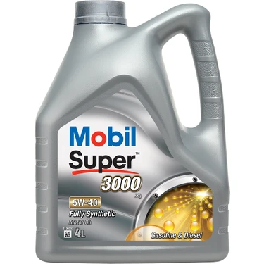 Mobil Super 3000 X1 5W40 Motor Yağı 4 L