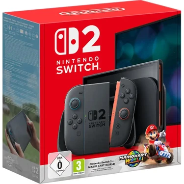 Nintendo Switch 2 Konsol Mario Kart World Paketi CON. NS2-