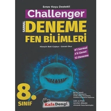 Kafa Dengi Yayınları 8. Sınıf Fen Bilimleri Challenger Sarmal 12 Deneme Sınav Koçu