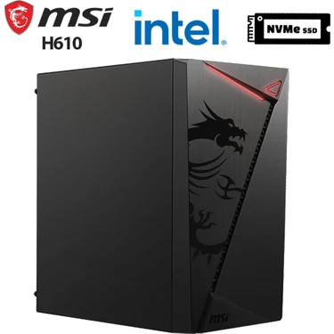 Xaser Shıeld X3 I5 14400F 16GB Ram 512GB M.2 Nvme SSD 2gb GT610 Ekran Kartı Ofis Hazır