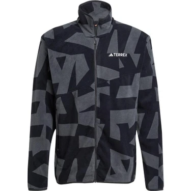 Adidas  Erkek  Siyah  Ceket mt Aop Fz Fl