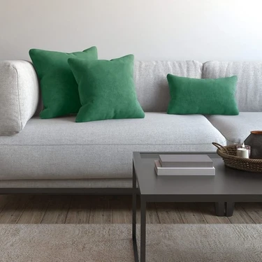 Demor Home Soft Series Çam Yeşili Kırlent, Yastık