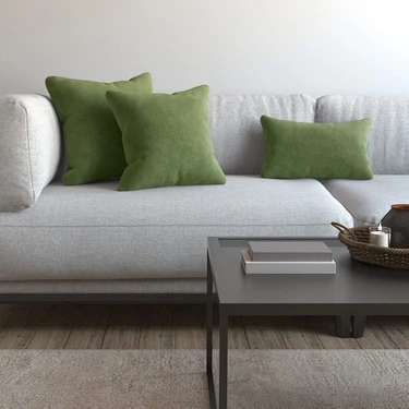 Demor Home Soft Series Tatlı Yeşil Kırlent, Yastık