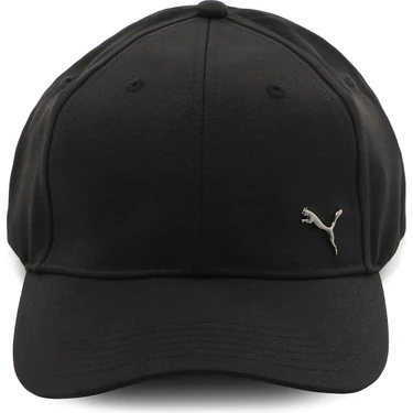 Puma Metal Cat Cap Siyah Şapka Polyester Günlük Kullanım İçin