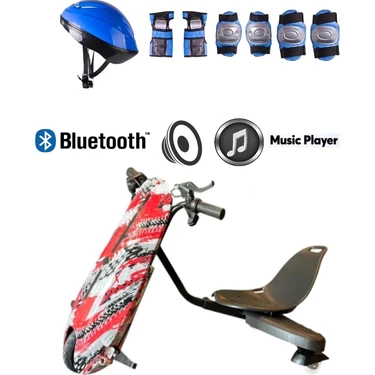 Citymate Drift Car Elektrikli Kaykay Hoverboard Kask Dizlik Hediyeli