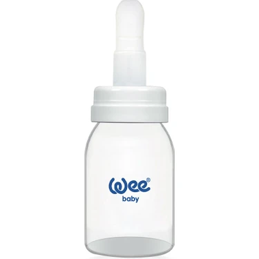 Wee Baby Kaşıklı Biberon 1 Adet BPA İçermeyen Plastik ile Kontrollü Süt Akışı