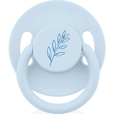 Wee Baby Pure Yuvarlak Uçlu Kauçuk Emzik 0-6 Ay